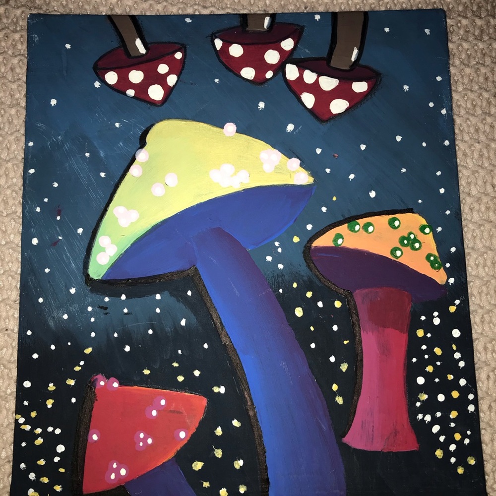 Colorful Mushrooms!